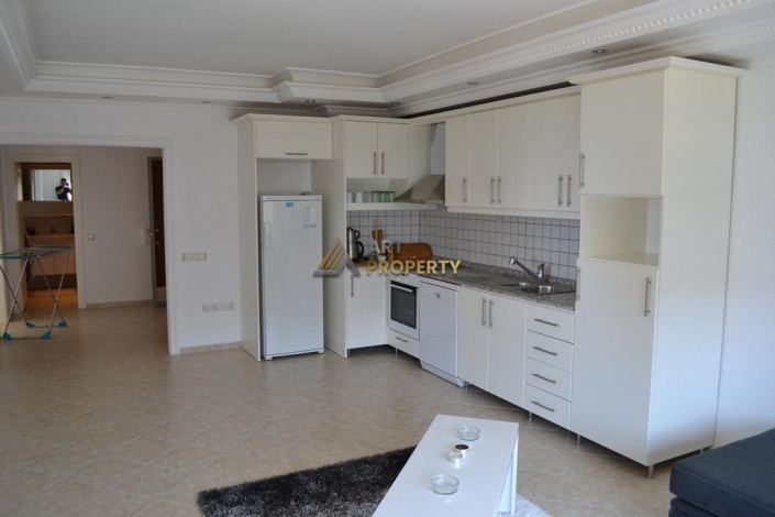 Трехкомнатная квартира 2+1с видом на море в районе Оба, Алания, 95м2 - Ракурс 7