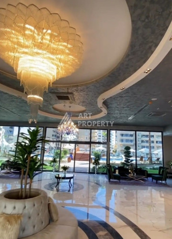 Квартира 1+1 с мебелью и видом на инфраструктуру , район Махмутлар – Алания - Ракурс 10