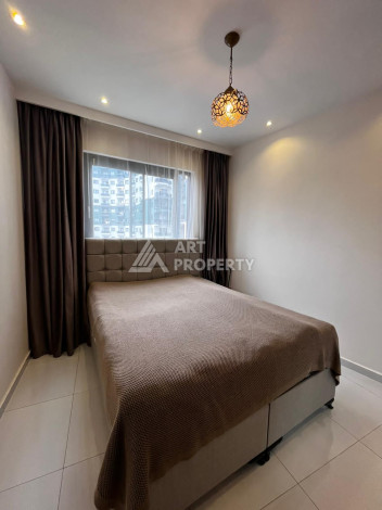 Квартира 1+1 с мебелью и видом на инфраструктуру , район Махмутлар – Алания - Ракурс 14