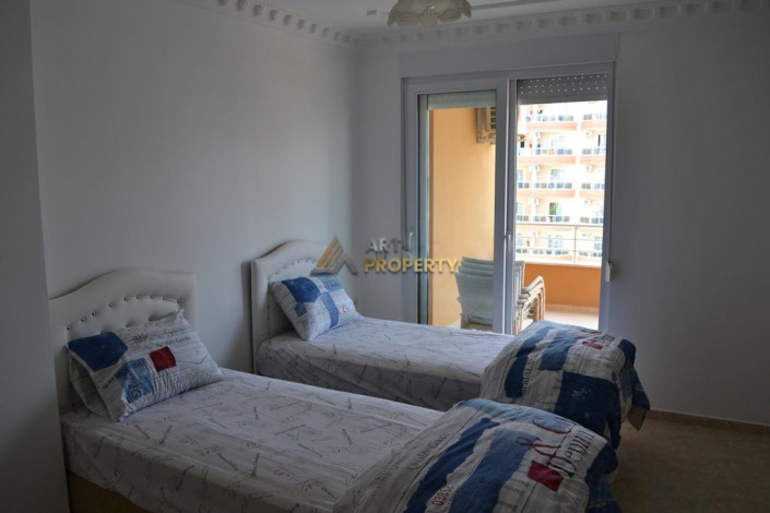 Трехкомнатная квартира 2+1с видом на море в районе Оба, Алания, 95м2 - Ракурс 8