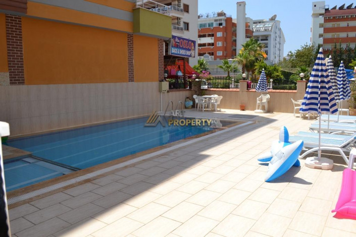 Трехкомнатная квартира 2+1с видом на море в районе Оба, Алания, 95м2 - Ракурс 11