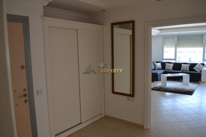 Трехкомнатная квартира 2+1с видом на море в районе Оба, Алания, 95м2 - Ракурс 13