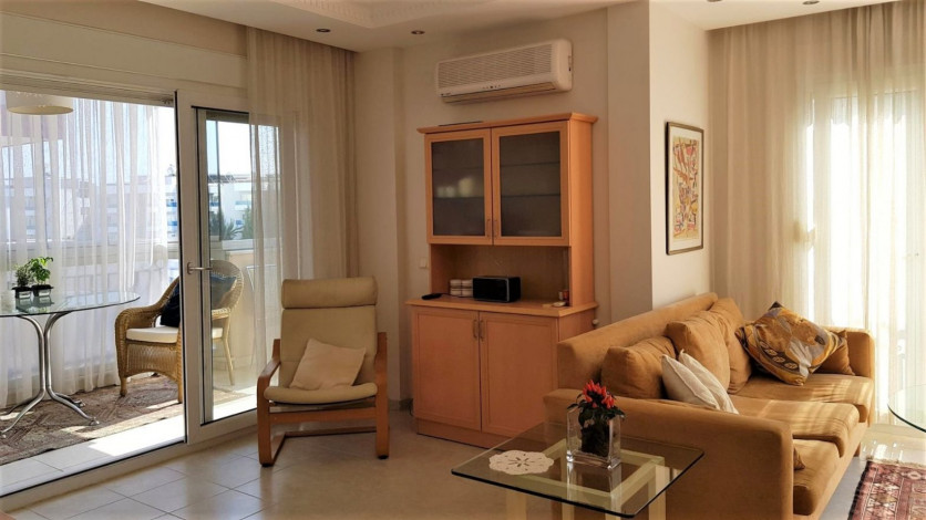 Трехкомнатная квартира, планировки 2+1 с мебелью в районе Оба,Алания,100 м2 - Ракурс 11