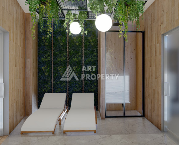 Новый проект на стадии строительства в Алании район Конаклы - Ракурс 22