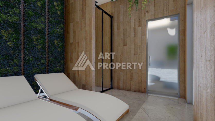 Новый проект на стадии строительства в Алании район Конаклы - Ракурс 25