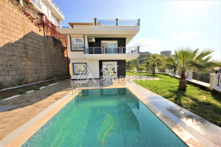 Вилла в Алании район Каргыджак подходящие под гражданство - Ракурс 2