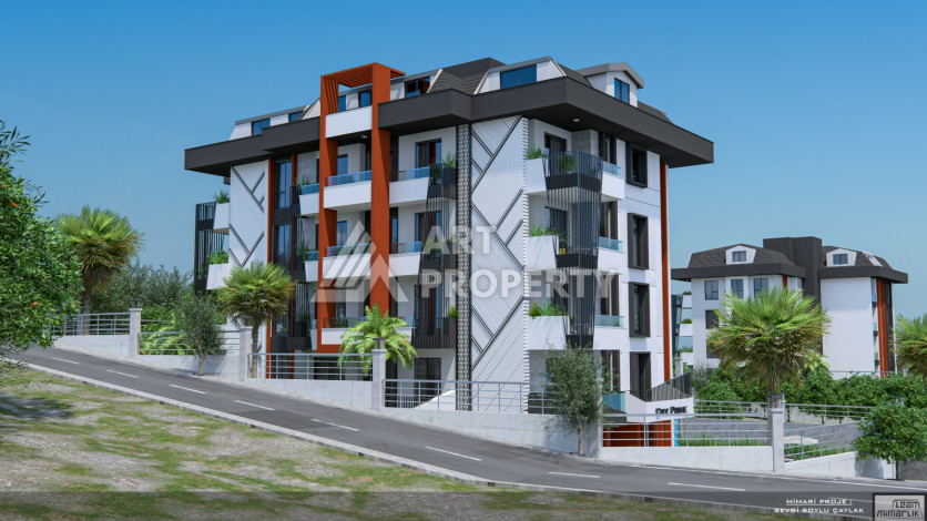 Новый проект в центре Алании на стадии строительства - Ракурс 3