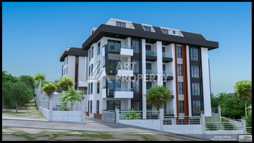 Новый проект в центре Алании на стадии строительства - Ракурс 7