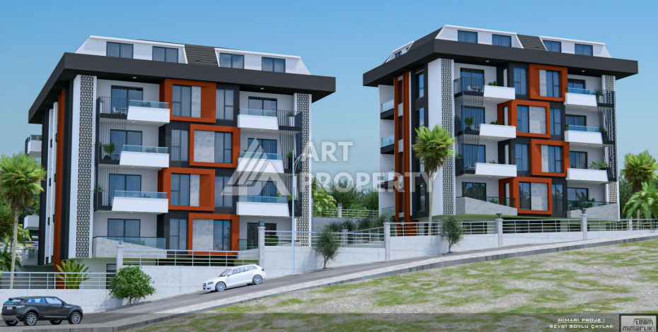 Новый проект в центре Алании на стадии строительства - Ракурс 15