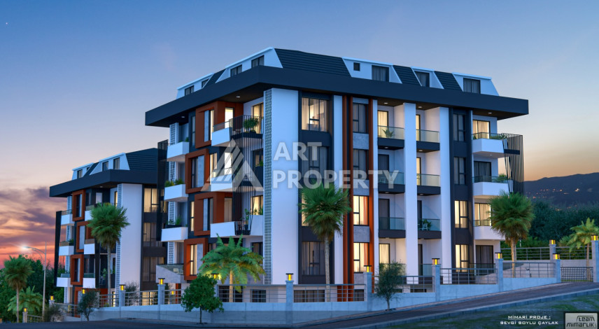 Новый проект в центре Алании на стадии строительства - Ракурс 18