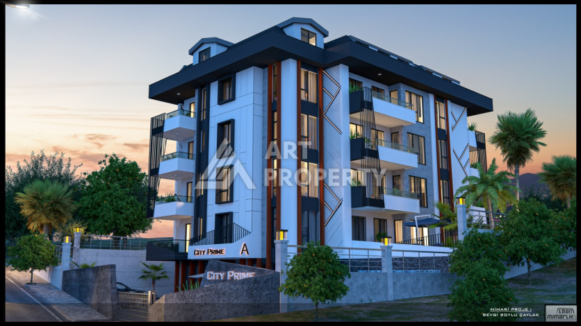 Новый проект в центре Алании на стадии строительства - Ракурс 21