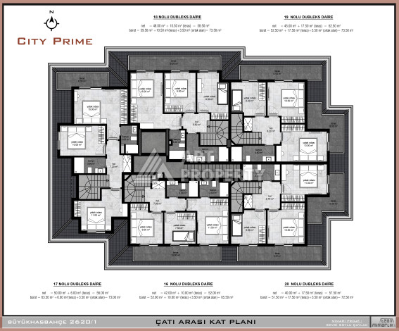 Новый проект в центре Алании на стадии строительства - Ракурс 28