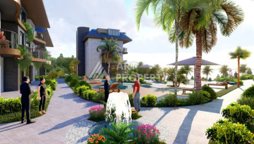 Новый проект ультрасовременного жилого комплекса в Алании – район Бекташ - Ракурс 6