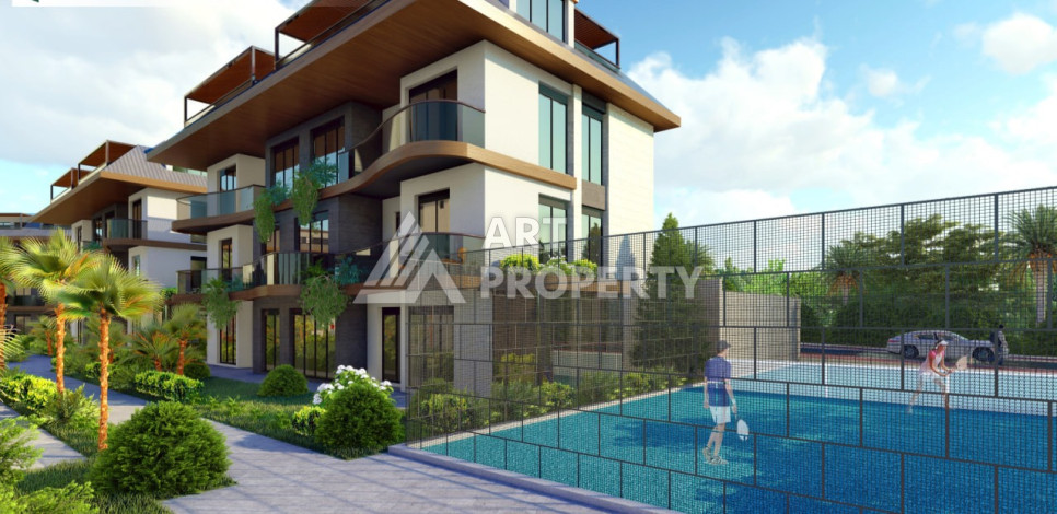 Новый проект ультрасовременного жилого комплекса в Алании – район Бекташ - Ракурс 7