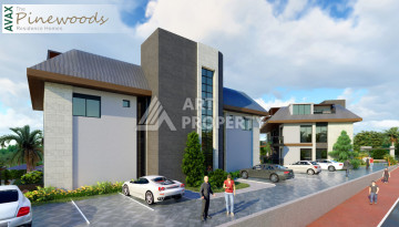 Новый проект ультрасовременного жилого комплекса в Алании – район Бекташ - Ракурс 12