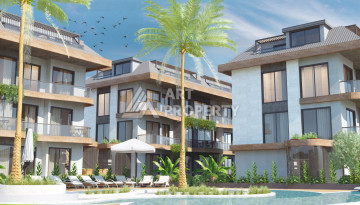 Новый проект ультрасовременного жилого комплекса в Алании – район Бекташ - Ракурс 17