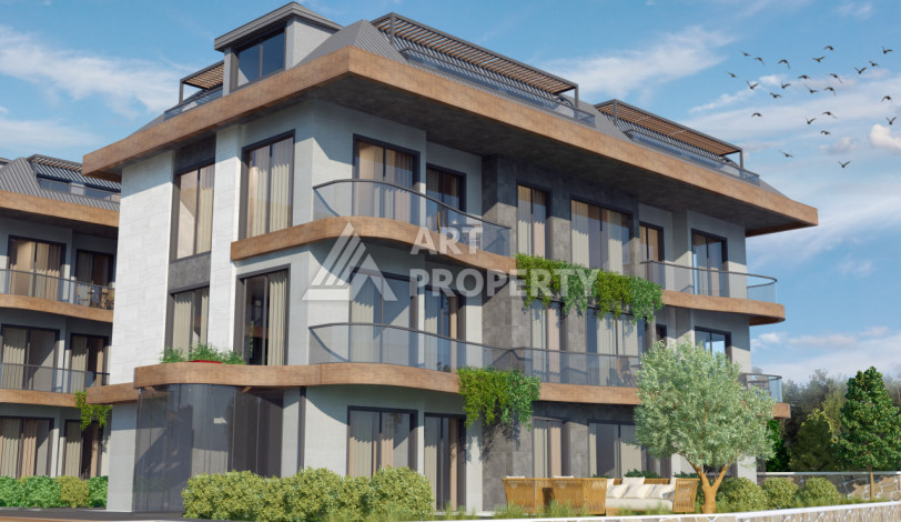 Новый проект ультрасовременного жилого комплекса в Алании – район Бекташ - Ракурс 18