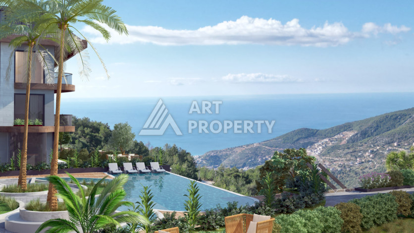 Новый проект ультрасовременного жилого комплекса в Алании – район Бекташ - Ракурс 21