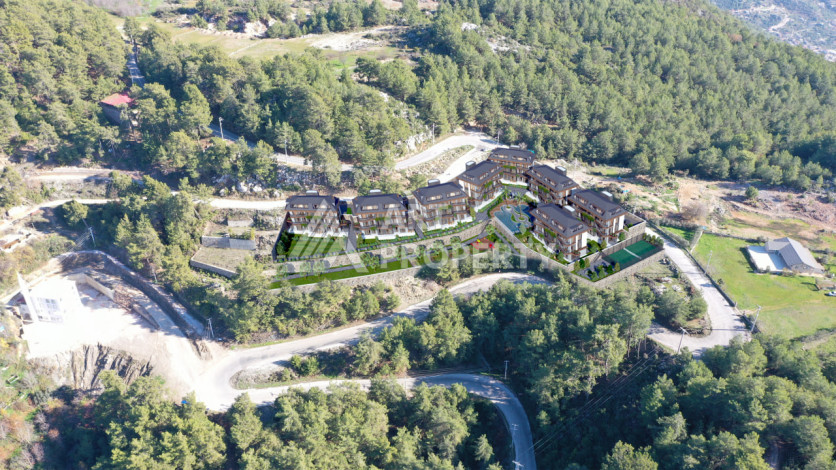 Новый проект ультрасовременного жилого комплекса в Алании – район Бекташ - Ракурс 24