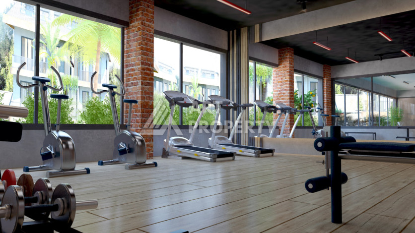 Новый проект ультрасовременного жилого комплекса в Алании – район Бекташ - Ракурс 39