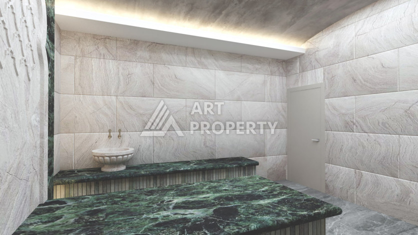 Новый проект ультрасовременного жилого комплекса в Алании – район Бекташ - Ракурс 54