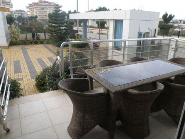 Комфортабельная трехкомнатная квартира в элитном комплексе в районе Оба, Алания, 105 м2. - Ракурс 9