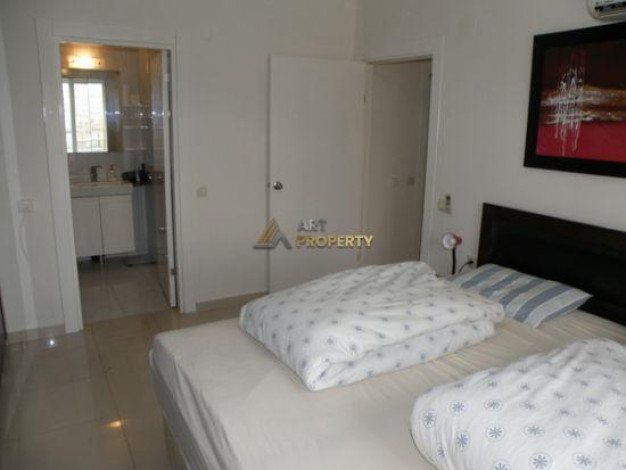 Комфортабельная трехкомнатная квартира в элитном комплексе в районе Оба, Алания, 105 м2. - Ракурс 11