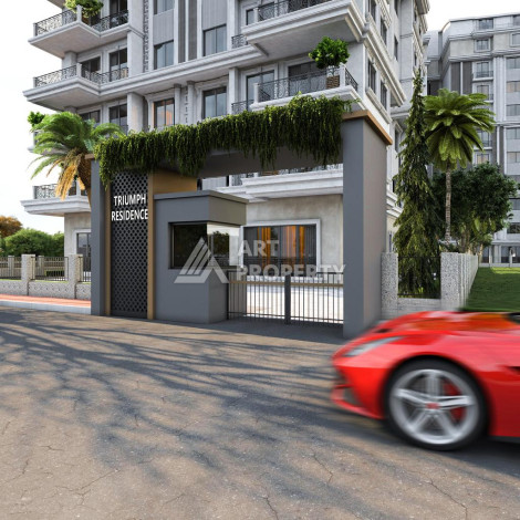 Инвестиционно-привлекательный проект на берегу пляжа Кейкубата в центре Алании - Ракурс 2