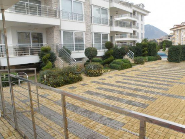 Комфортабельная трехкомнатная квартира в элитном комплексе в районе Оба, Алания, 105 м2. - Ракурс 16