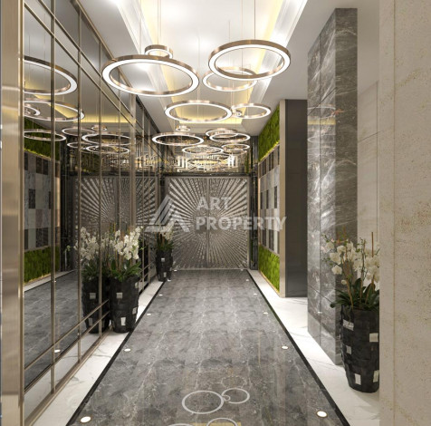 Инвестиционно-привлекательный проект на берегу пляжа Кейкубата в центре Алании - Ракурс 17