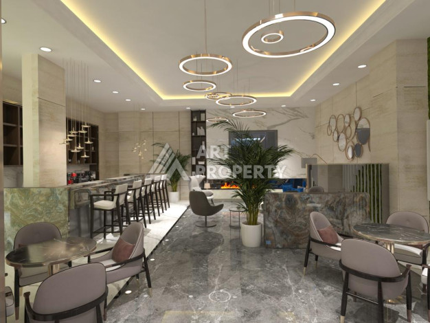 Инвестиционно-привлекательный проект на берегу пляжа Кейкубата в центре Алании - Ракурс 19