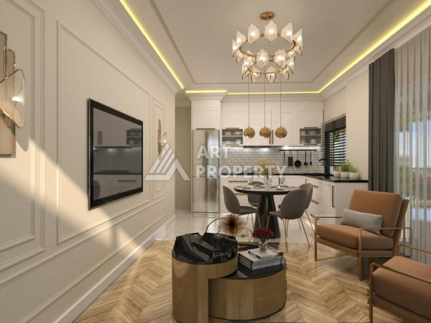 Инвестиционно-привлекательный проект на берегу пляжа Кейкубата в центре Алании - Ракурс 37