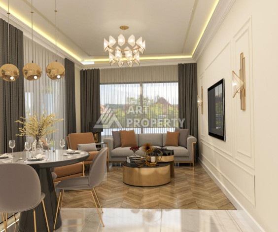 Инвестиционно-привлекательный проект на берегу пляжа Кейкубата в центре Алании - Ракурс 38