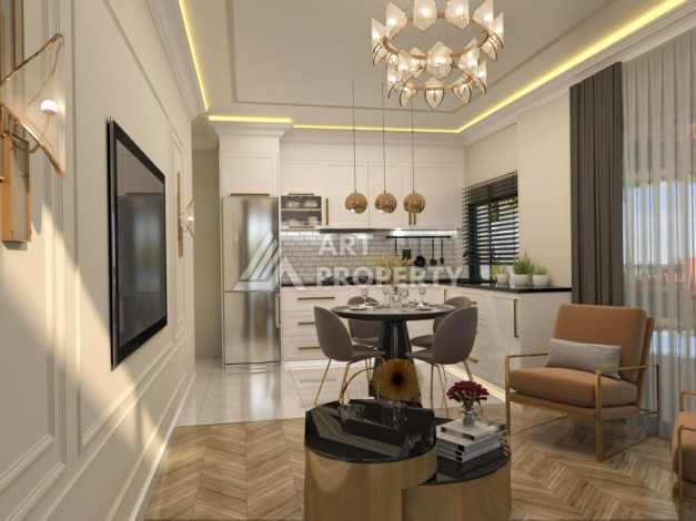 Инвестиционно-привлекательный проект на берегу пляжа Кейкубата в центре Алании - Ракурс 39