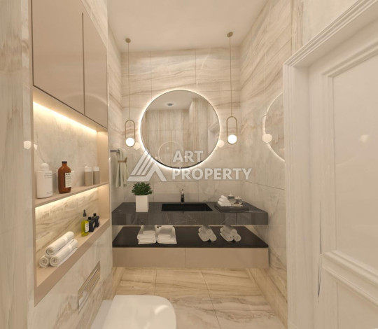 Инвестиционно-привлекательный проект на берегу пляжа Кейкубата в центре Алании - Ракурс 41