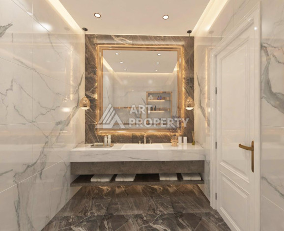 Инвестиционно-привлекательный проект на берегу пляжа Кейкубата в центре Алании - Ракурс 46