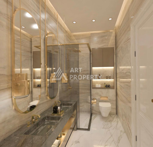 Инвестиционно-привлекательный проект на берегу пляжа Кейкубата в центре Алании - Ракурс 47