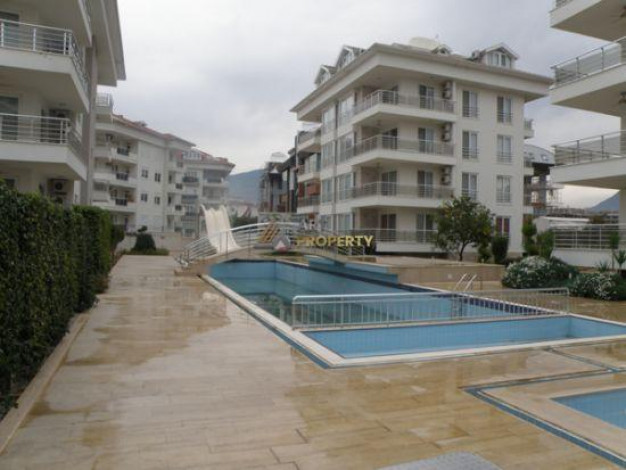 Комфортабельная трехкомнатная квартира в элитном комплексе в районе Оба, Алания, 105 м2. - Ракурс 20