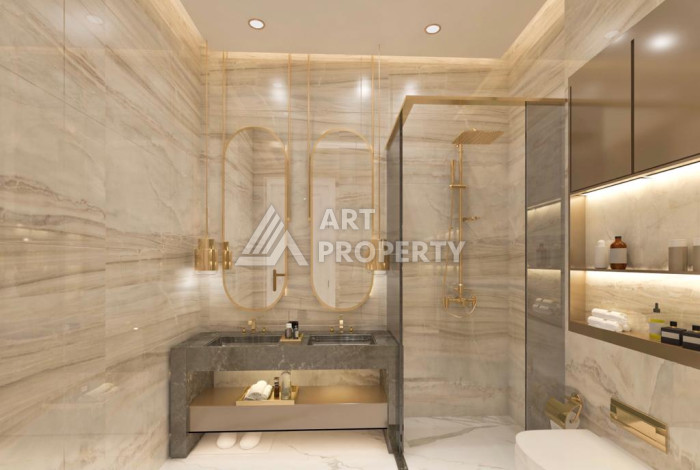 Инвестиционно-привлекательный проект на берегу пляжа Кейкубата в центре Алании - Ракурс 48