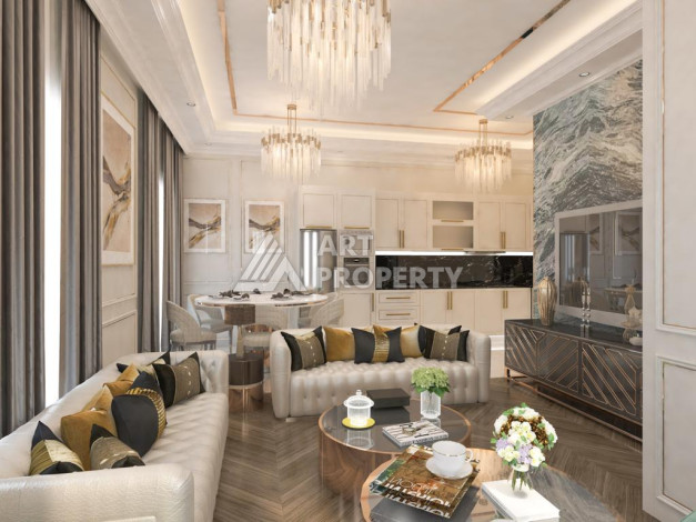 Инвестиционно-привлекательный проект на берегу пляжа Кейкубата в центре Алании - Ракурс 49