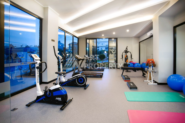 Просторная квартира  2+1 в шикарном комплексе в районе Тосмур - Ракурс 26