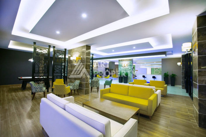 Просторная квартира  2+1 в шикарном комплексе в районе Тосмур - Ракурс 28