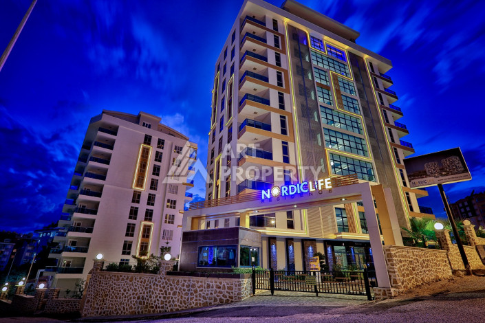 Просторная квартира  2+1 в шикарном комплексе в районе Тосмур - Ракурс 35