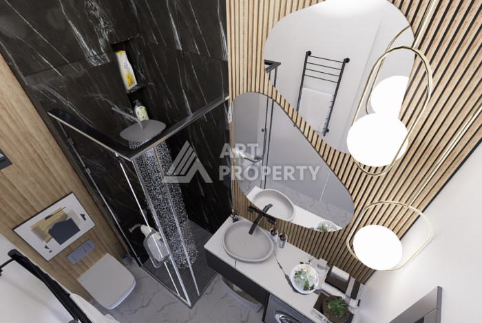 Проект на завещающий стадии строительства в районе Авсалар - Ракурс 4