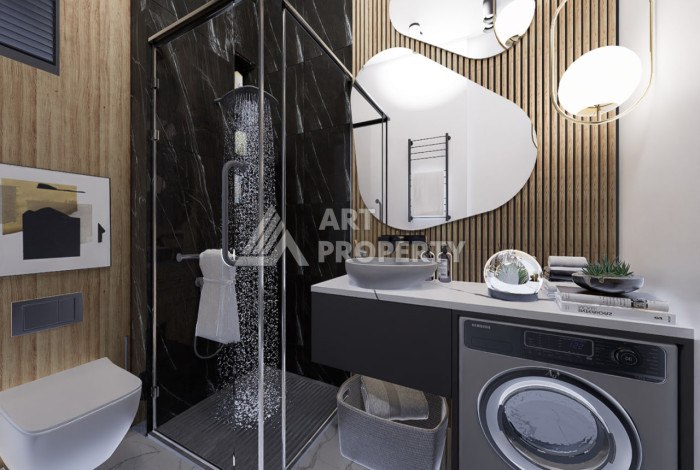 Проект на завещающий стадии строительства в районе Авсалар - Ракурс 5