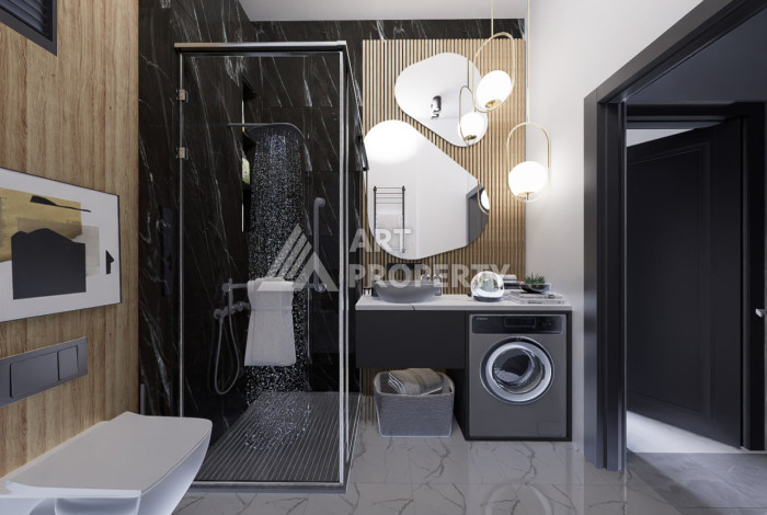 Проект на завещающий стадии строительства в районе Авсалар - Ракурс 6