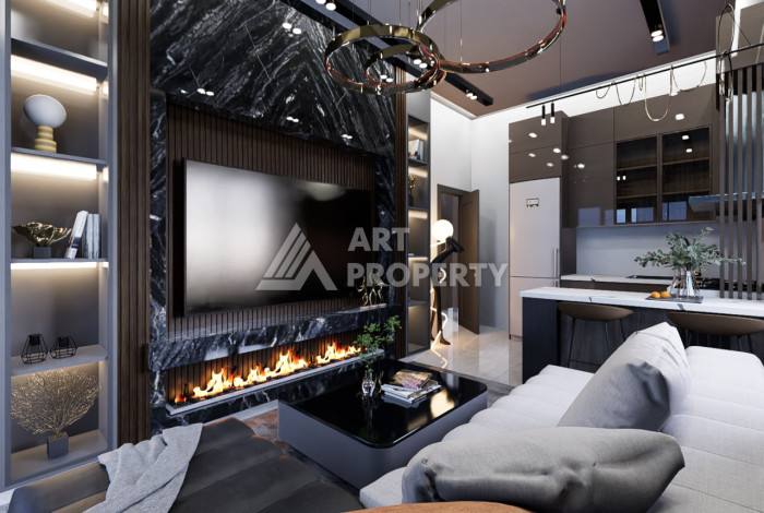 Проект на завещающий стадии строительства в районе Авсалар - Ракурс 8