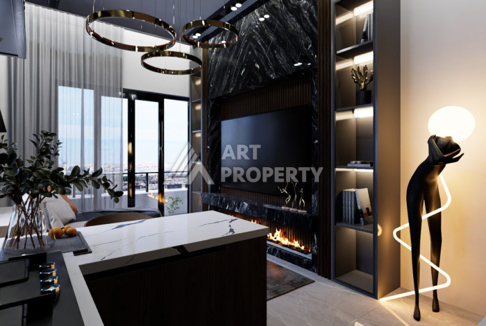 Проект на завещающий стадии строительства в районе Авсалар - Ракурс 11