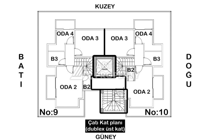 Проект на завещающий стадии строительства в районе Авсалар - Ракурс 25