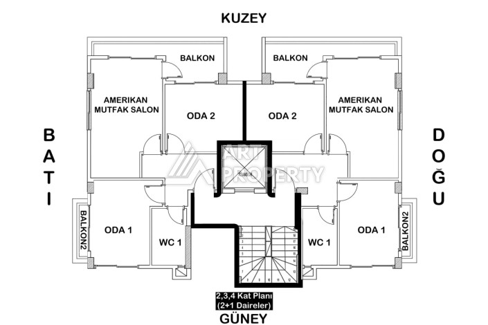 Проект на завещающий стадии строительства в районе Авсалар - Ракурс 27